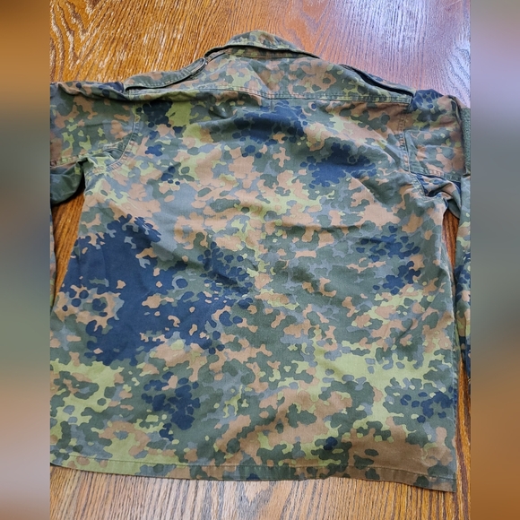 Camo Jacket "Deu" Wahler Imported German Jacket Mens S/M - Picture 8 of 10